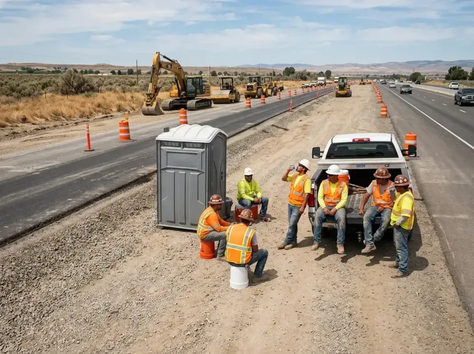 highway-road-construction-crew-007 — frequently asked questions, Porta Potty and Restroom Rentals in Creston, OH